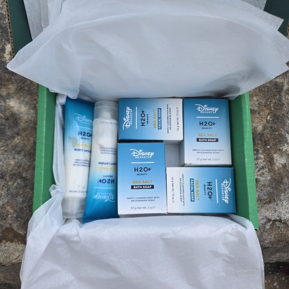 NWT Disney Resorts H2O+ Sea Salt Soap And Lotion Travel Size Set - Picture 9 of 9